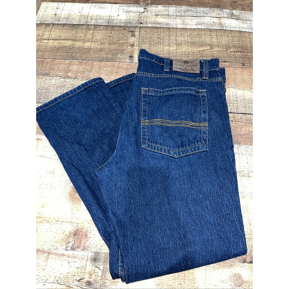 Cody James Men's Western Jeans 40x30 Blue Denim Cowboy Rodeo(2857)